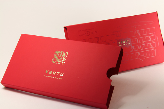 оригинальные конверты с логотипом vertu обратная сторона