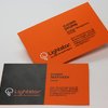 оригинальные визитки на английском для сотрудников компании lightstar