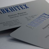 визитка представителей компании Arkhitex