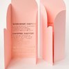 Свадебное меню на дизайнерской бумаге персикового цвета