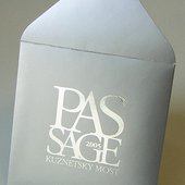 серебряная дизайнерская бумага использована для изготовления конверта