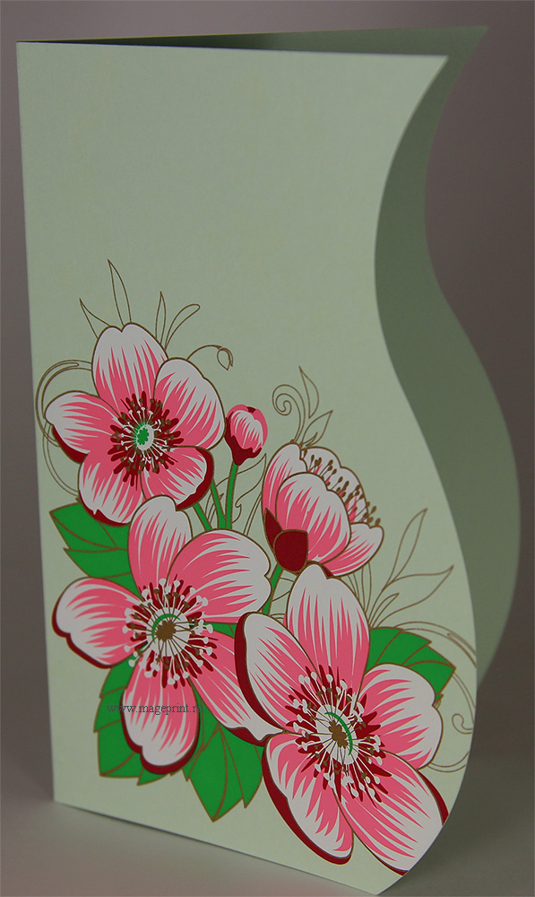 открытка кувшин с цветами 
