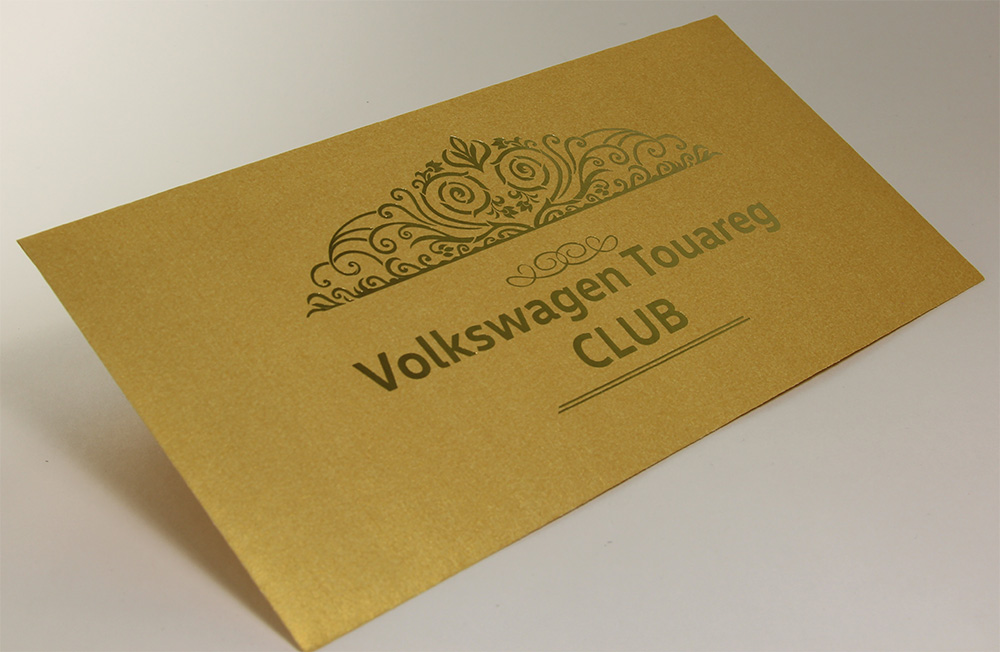 конверт для корреспонденции volkswagen klub